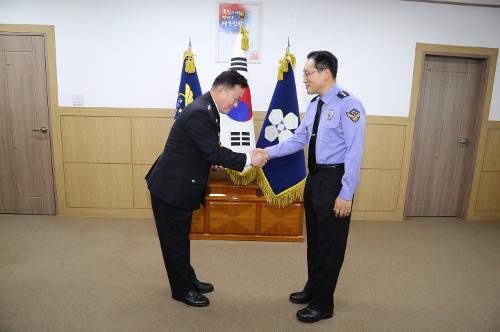 [20190121] 보령해양경찰서 경비과장 전입 및 신임경찰 236기 임용 사진7
