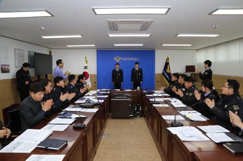 [20190121] 보령해양경찰서 경비과장 전입 및 신임경찰 236기 임용 사진4
