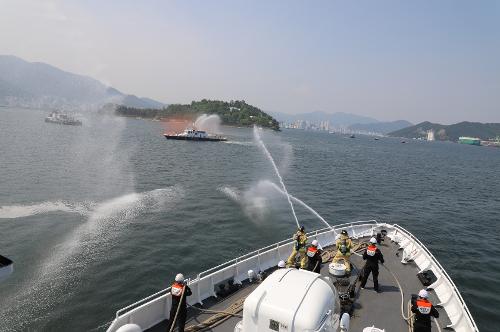 창원해경, 농무기 해양사고 대비 수난대비기본훈련 실시(220525) 사진5