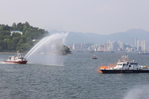 창원해경, 농무기 해양사고 대비 수난대비기본훈련 실시(220525) 사진3