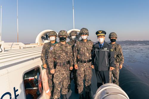 201111-수도군단 합동 해상순찰 사진2