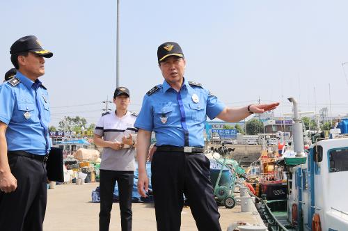 중부청장, 태풍 다나스 대비 현장점검 사진2