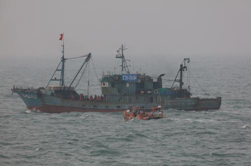 목포해경, 조업일지 허위기재 불법조업 중국어선 4척 나포 사진2