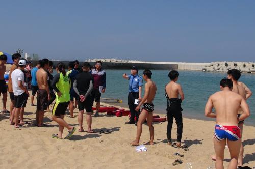속초해수욕장 유관기관 합동훈련 사진3