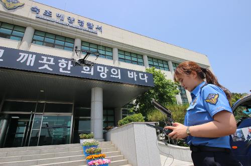 해양경찰 2호 여성 드론 조종자 정한나 경장 사진1