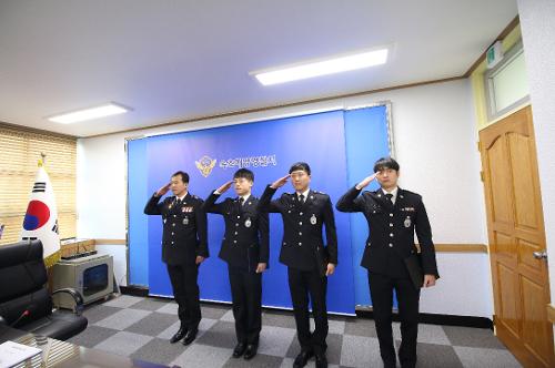 속초해양경찰서 경찰관 2월 진급식(축하드립니다~) 사진5