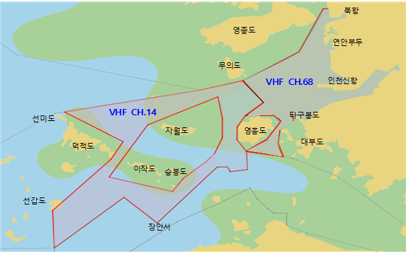 관제구역도 이미지. 자세한 위치는 아래를 참고하세요.