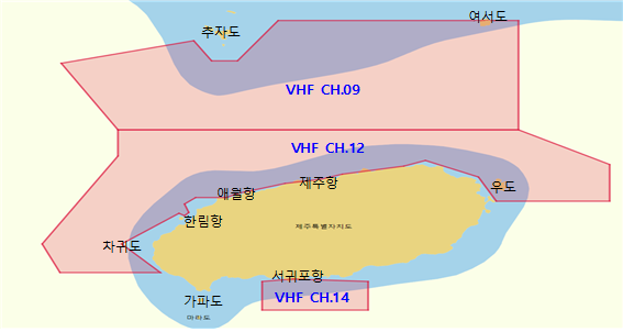 제주항 및 인근 수역 구역도 이미지. 자세한 위치는 아래를 참고하세요.