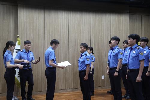 230905 보령해경, 해양경찰의 날 기념 표창 수여 및 감사장 수여식 사진5