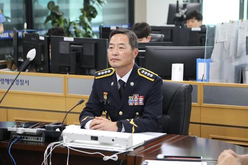 250701 보령해경, 제12대 보령해양경찰서장 이근영 총경 취임