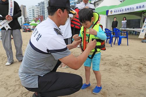 2025년 연안안전의날 생존수영 체험교실(25.7.16.)