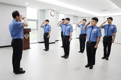 창원해경, 제247기 교육생 9명 관서실습 실시(230522) 사진1