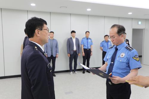 창원해경, 경찰관 승진임용식 개최(230630) 사진2