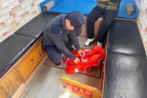 창원해경, 유·도선 집중 안전점검 실시(250421)