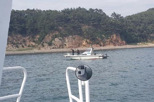 주말 진해 해상 운항장애 레저보트 2척 구조 (2018.05.28) 4