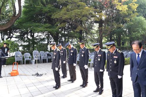 창원해양경찰서 현충일 마산 충혼탑 참배 (2018.06.06) 5
