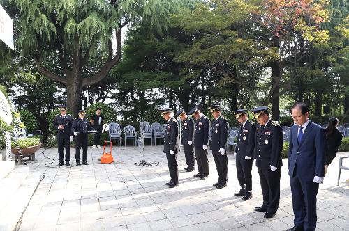 창원해양경찰서 현충일 마산 충혼탑 참배 (2018.06.06) 8