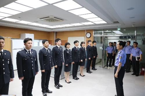 234기 신임경찰 11명 임용후 실전 배치 (2018.06.11) 2