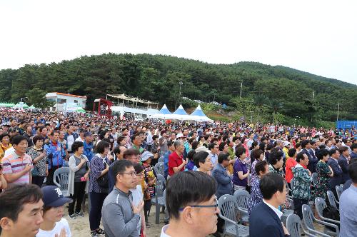 광암해수욕장 16년만에 재 개장 (2018.07.07) 1
