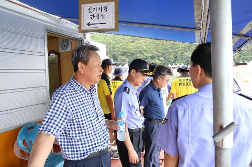 창원해양경찰서 정책자문위원회 해상구조대 근무자 격려차 방문 (2018.08.06) 2