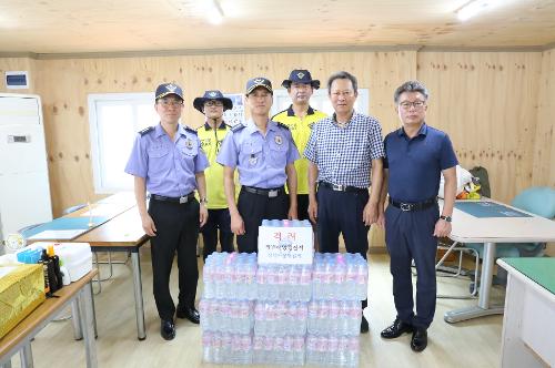 창원해양경찰서 정책자문위원회 해상구조대 근무자 격려차 방문 (2018.08.06) 6