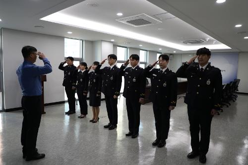창원해경, 신임경찰 252기 전입 신고식 개최(260209) 2