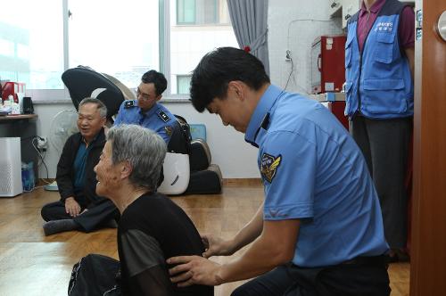 따뜻한 추석 사랑 나눔 봉사활동 2