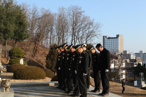 충혼탑 참배 1