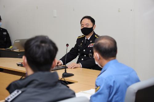 (01.20) 동해청장, 특공대 현장부서 점검 3