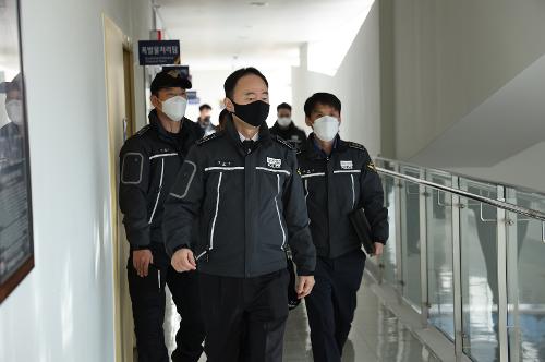 (01.20) 동해청장, 특공대 현장부서 점검 6