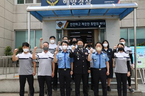 (2022.08.02.) 울진, 포항권 치안현장 점검 사진3