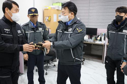 (2023.01.17.)동해해경청장, 동해권 관내 치안현장점검 사진5