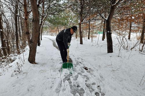 (2023.02.15.) 동해해경청 청사 및 인근 제설작업 실시 사진2