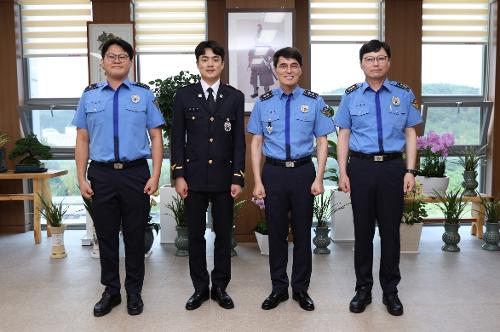 (23.07.17.) 신임경찰관 전입신고식 사진3