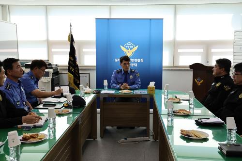 (23.10.03.) 추석연휴 해양사고 대비 치안현장 점검 사진1