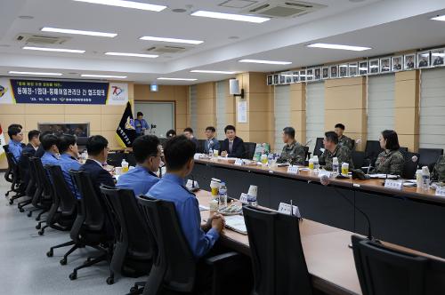 (23.10.19.) 동해청-1함대-동해어업관리단 간 협조회의 사진2