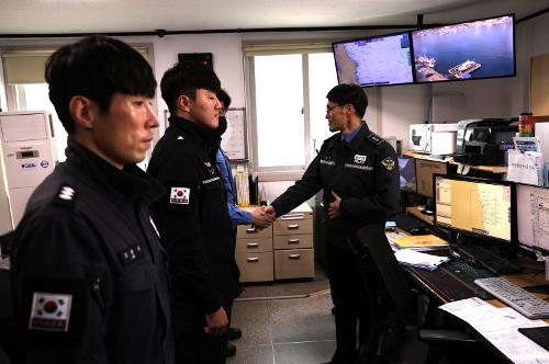 (23.12.09.) 동절기 주말 해양사고 대비 치안현장 점검 사진1