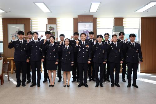 (25.9.29) 신임 경찰관 전입 신고식 2