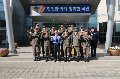 합동군사대학교 학생장교 동해해경청 방문 1