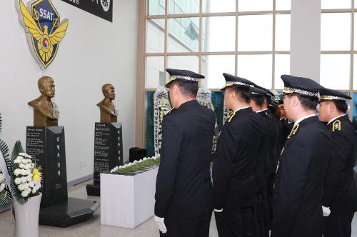 고(故) 김형욱 경위, 박권병 경장 흉상제막식 및 2주기 추모행사 3