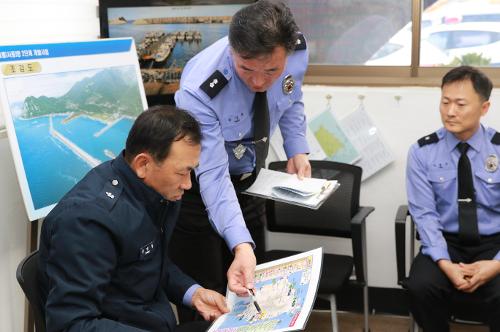 윤병두 동해해경청장, 울릉도 치안현장 방문 3