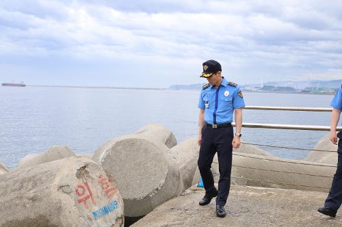 240708 동해해양경찰서장 연안해역 위험구역 치안현장 점검 2