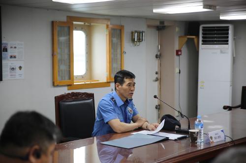 240709 동해해양경찰서장 경비함정 현장 지도 점검 2