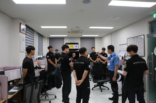 240709 동해해양경찰서장 경비함정 현장 지도 점검 4
