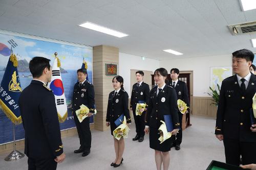 250402 동해해양경찰서, 25년 첫 경찰관 승진 임용식 개최 사진2
