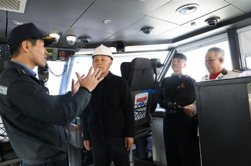 250410 동해해경, 봄 행락철 대비 여객선 합동점검 실시