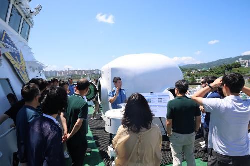 250710 동해해양경찰서, 국립외교원 글로벌리더십 교육과정 대상 해양안보 현장 견학 실시 사진2