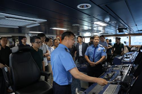 250710 동해해양경찰서, 국립외교원 글로벌리더십 교육과정 대상 해양안보 현장 견학 실시 사진1