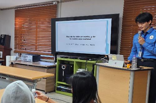 251118 동해해경, 울릉도 청소년 대상 ‘해양경찰 진로수업’ 실시 2