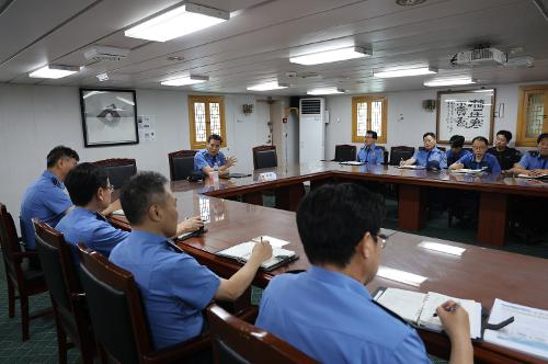 (26.06.15.) 대통령 순방 중 해상 경계 빈틈없다 동해해경, 공직기강 확립 특별점검 나서 1